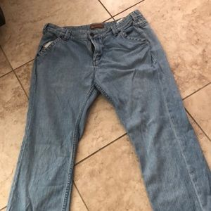 Lee size 15/16 light wash jeans